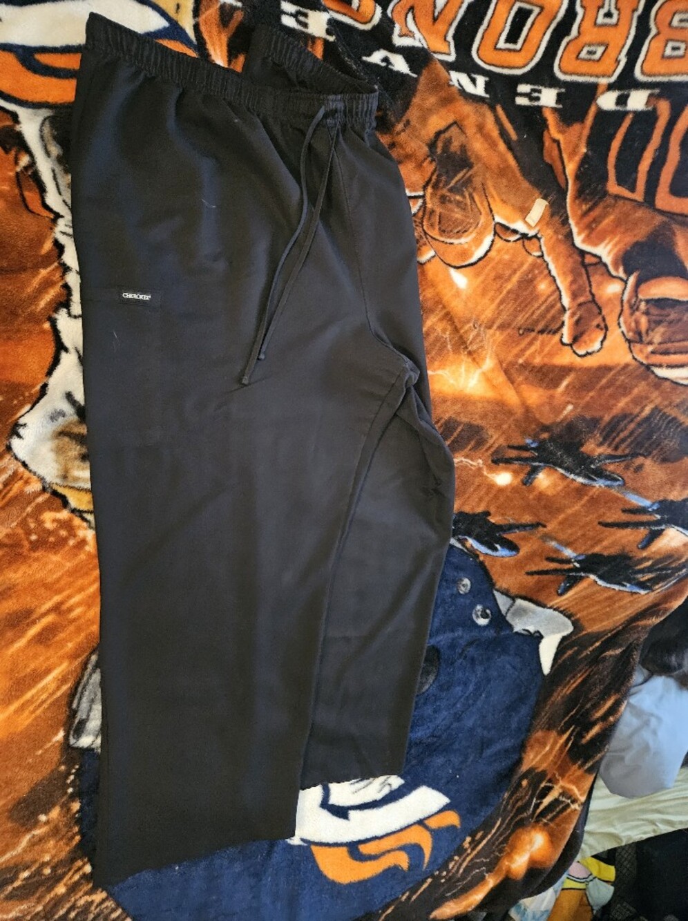 Cherokee Black 4x Scrub Pants
